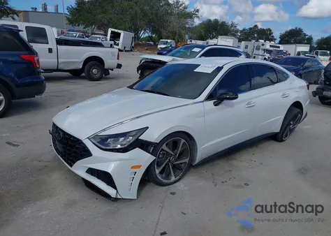 2021 Hyundai Sonata Sel Plus из США, поврежденный, VIN 5NPEJ4J24MH127918